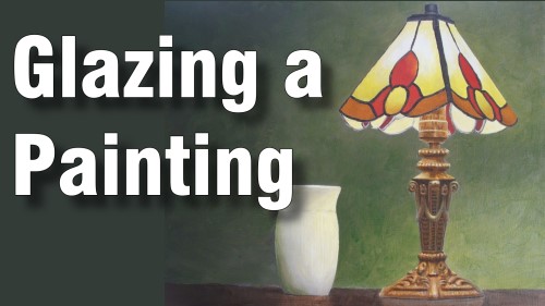 how to glaze acrylic
