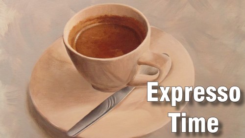 how to paint espresso acrylic
