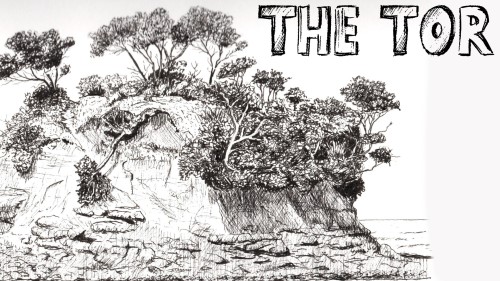 how to draw the tor pen and ink