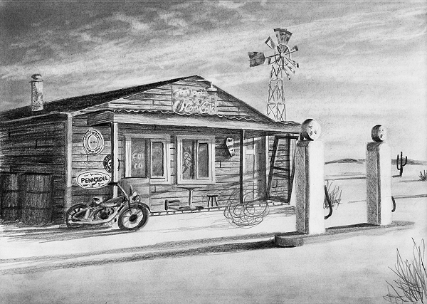 how to draw weathered effects