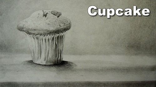 how to draw a cupcake cake
