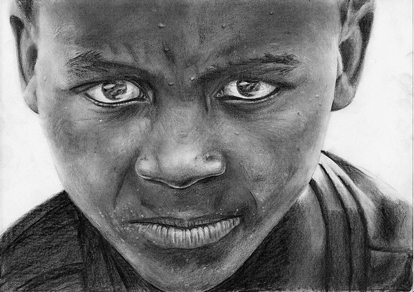 how to draw childrens portraits