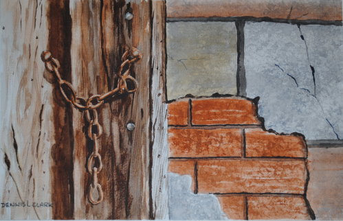 Wood,Rust and Plaster