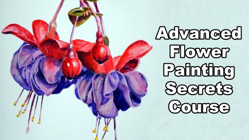 advanced flower painting secrets course