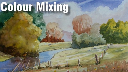 colour mixing in watercolour