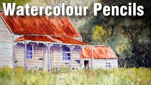 how to draw watercolour pencils watercolour