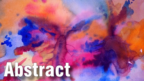 how to paint abstract watercolour