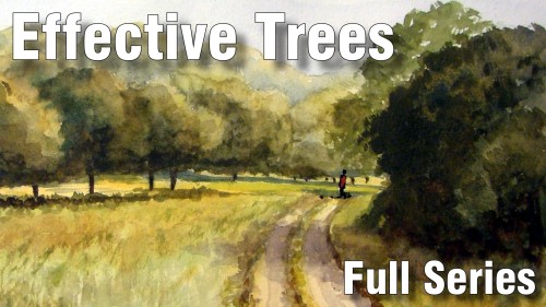 how to paint effective trees full series watercolour