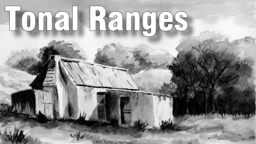 how to paint tonal ranges in watercolour