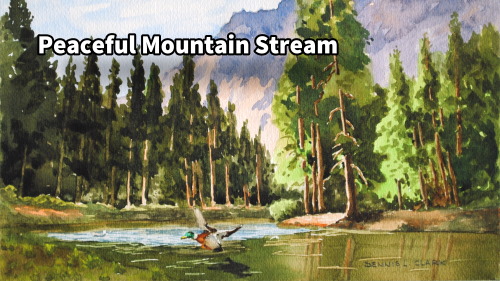 peaceful stream